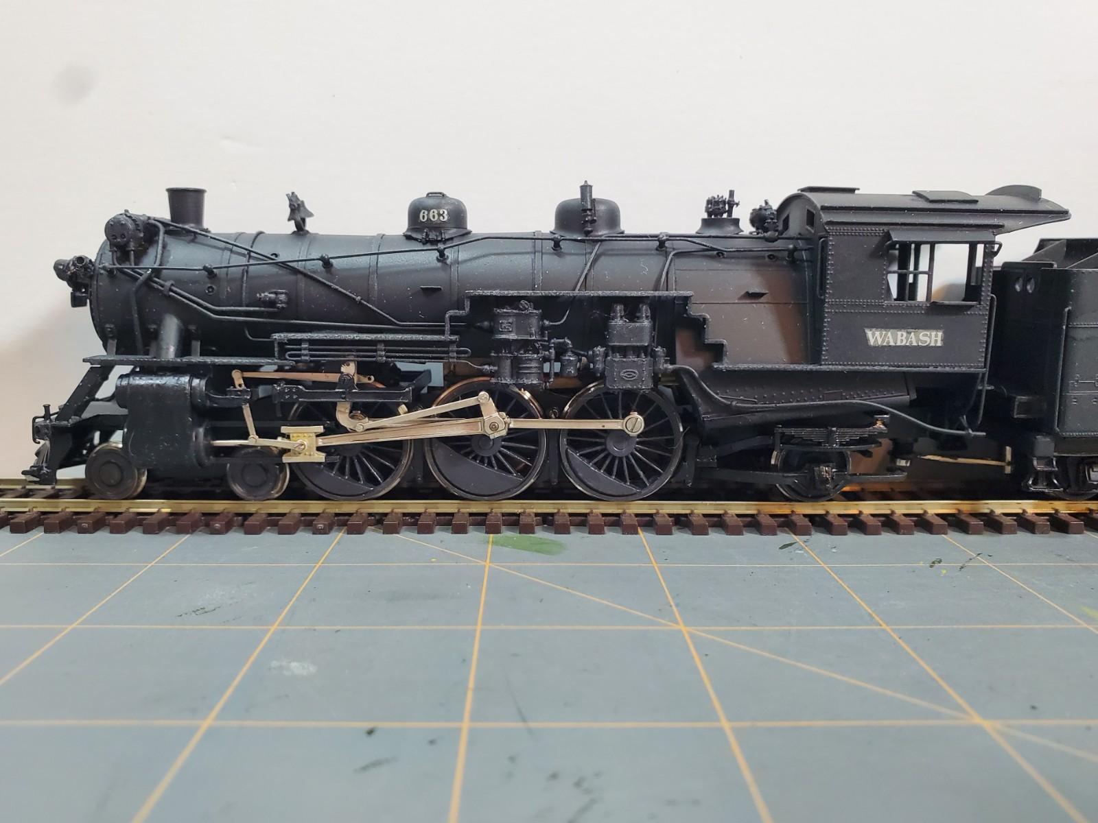 Wabash 4-6-2 J-1 Class – HO Scale Brass Locomotive – Nickel Plate Products