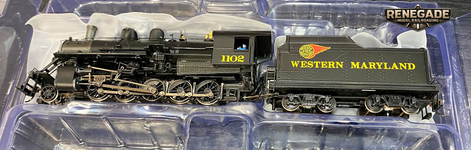 Bachmann 85404 HO WM #1102 2-10-0 Decapod Steam Locomotive DC/DCC WowSound