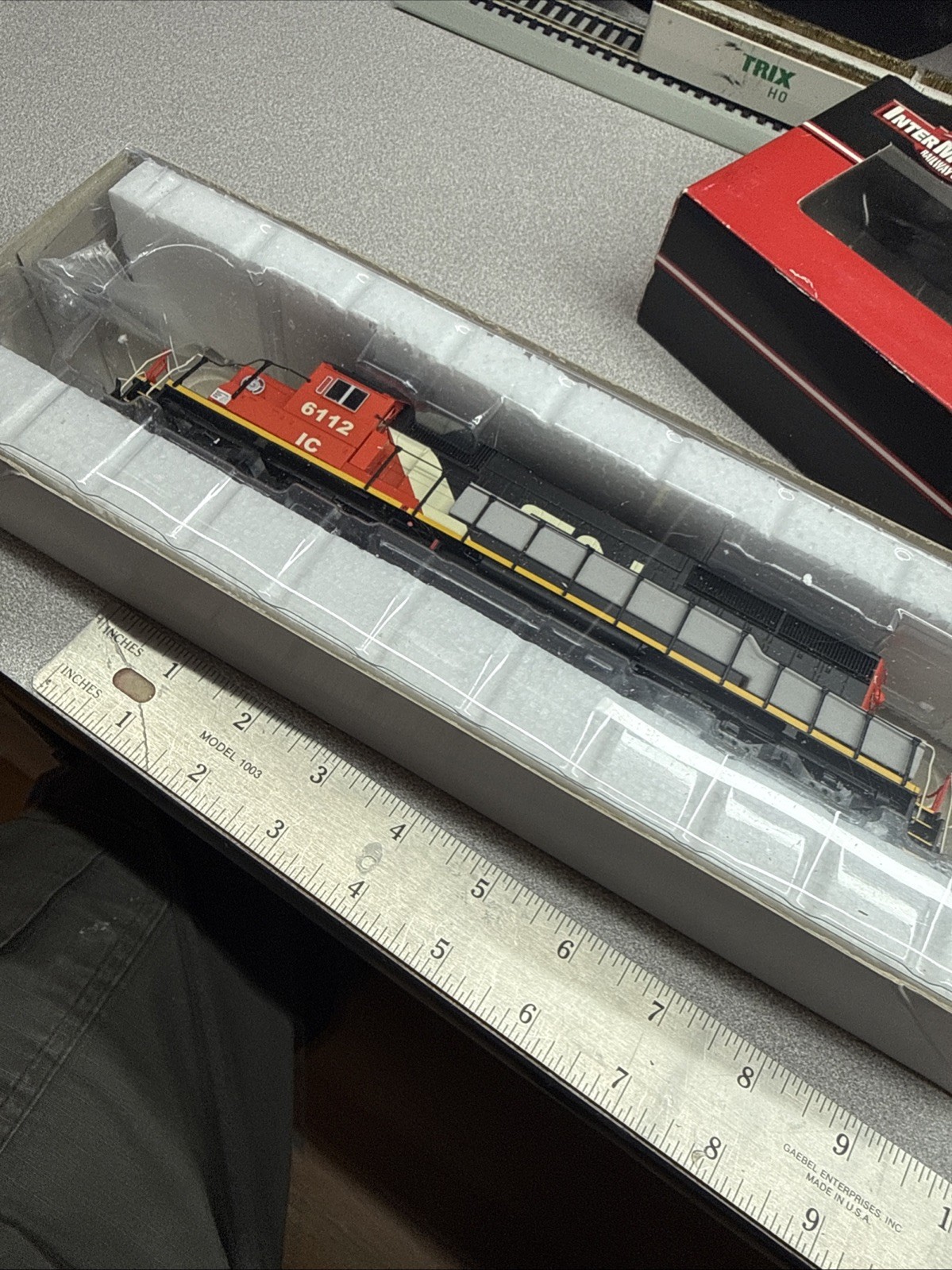 Intermountain Ho Canadian National/Illinois Central 6112 Patched DCC Not Dynamic