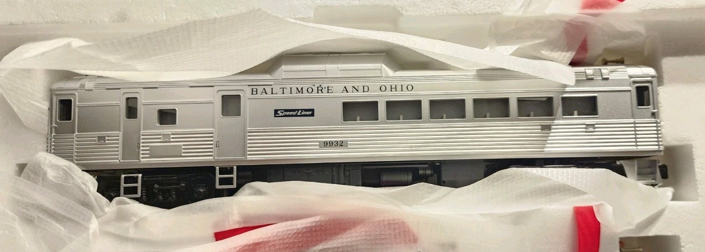 Railking By MTH O Scale RDC BUDD Car Set Baltimore & Ohio 30-2144-0
