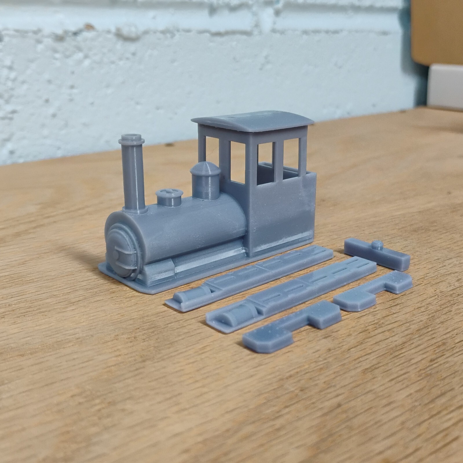On18 STEAM LOCO kit #1. For Kato 11-109/110 Chassis. RESIN 3D Print. NEW!