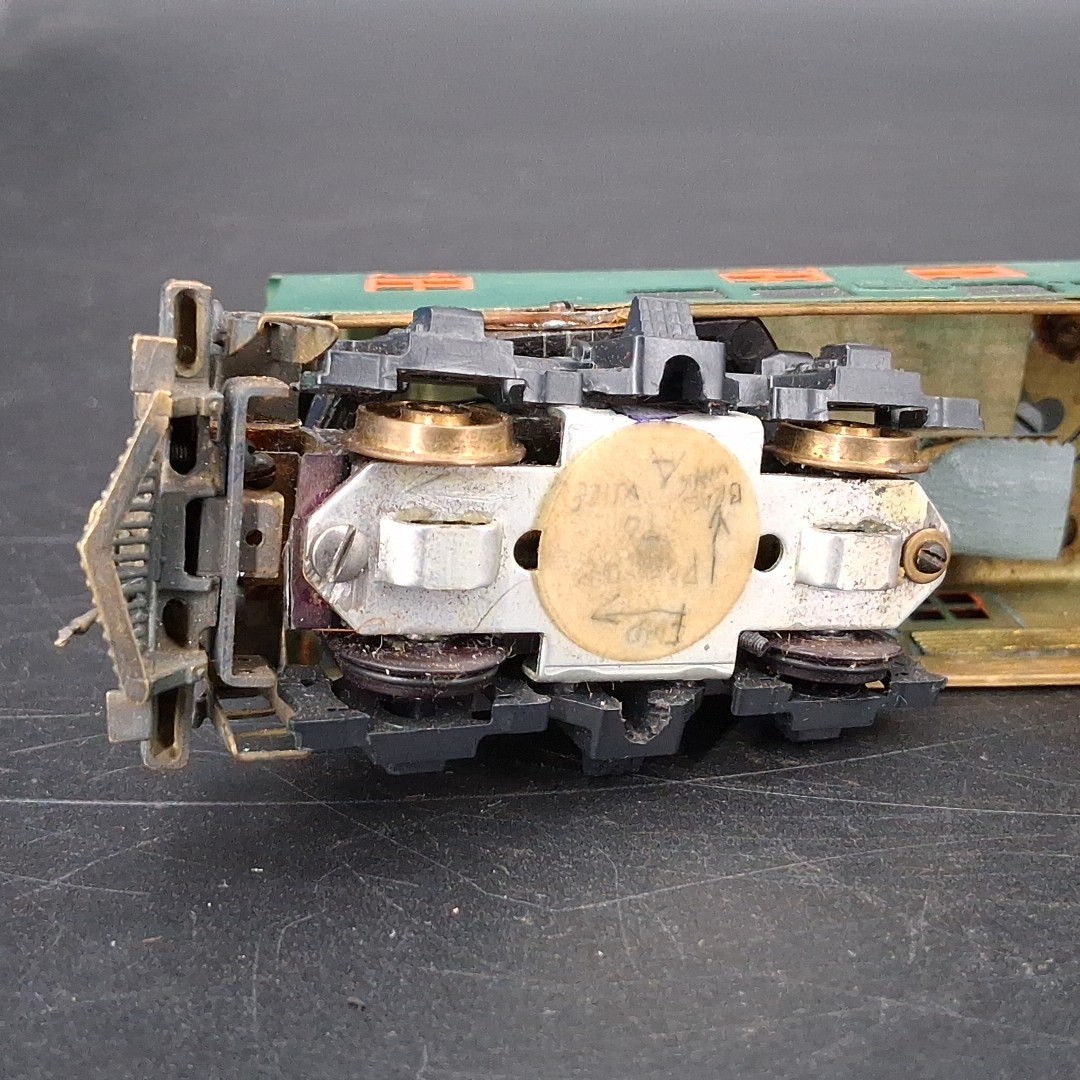 Vintage Kawai HO Gauge Model Brass Electric Boxcab ED141 ED14 REPAINTED – PARTS