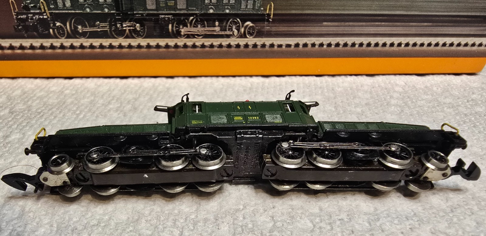 Marklin Z Mini-Club 8856 “Crocodile” Heavy Electric Locomotive LN/Box/Instr.