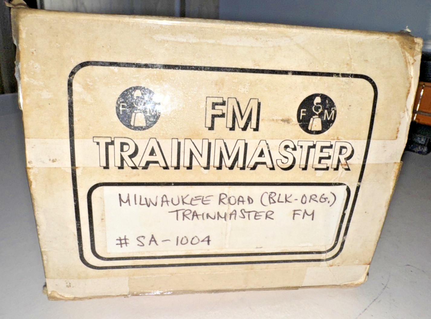 MTH FM TRAINMASTER MILWAUKEE ROAD #4655 DIESEL ENGINE SA-1004 OB -TESTED