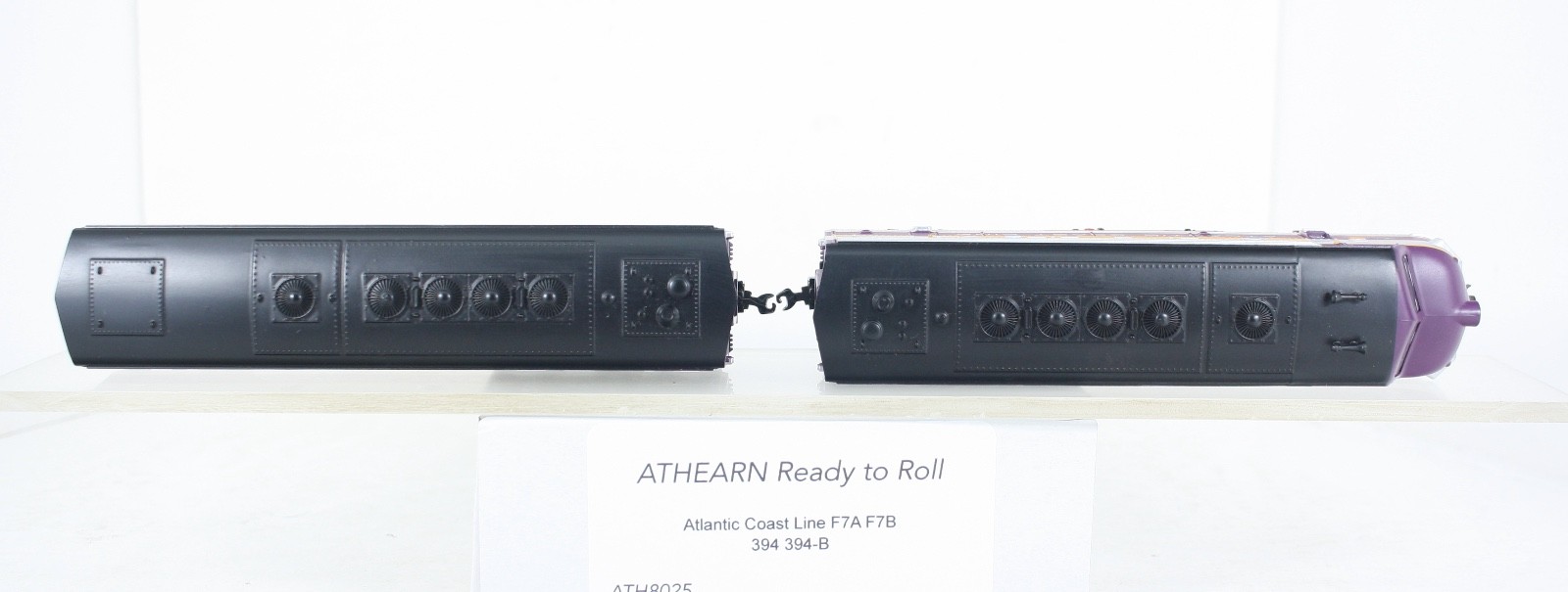 HO Athearn 8025 Atlantic Coast Line F7A F7B #394 & #394-B Loco Set Excellent