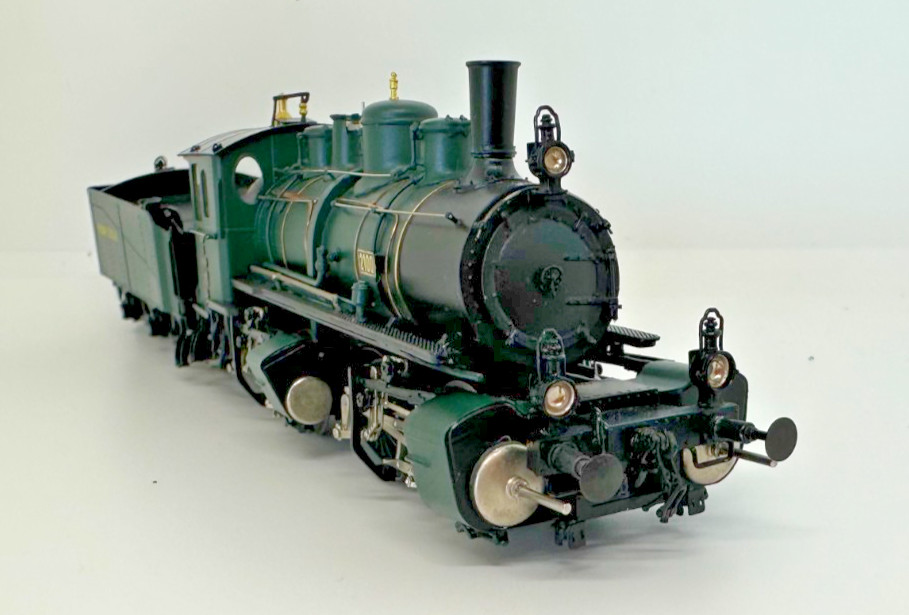 Micro-Metakit 94101H Bavarian BB I Mallet No.2100 H0 Brass Locomotive #0132
