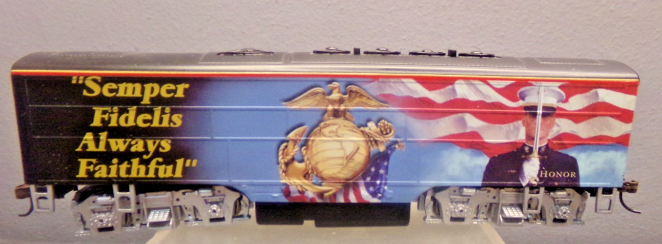 BACHMANN HAWTHORNE VILLAGE HO NON-POWERED F-3 B UNIT MARINES