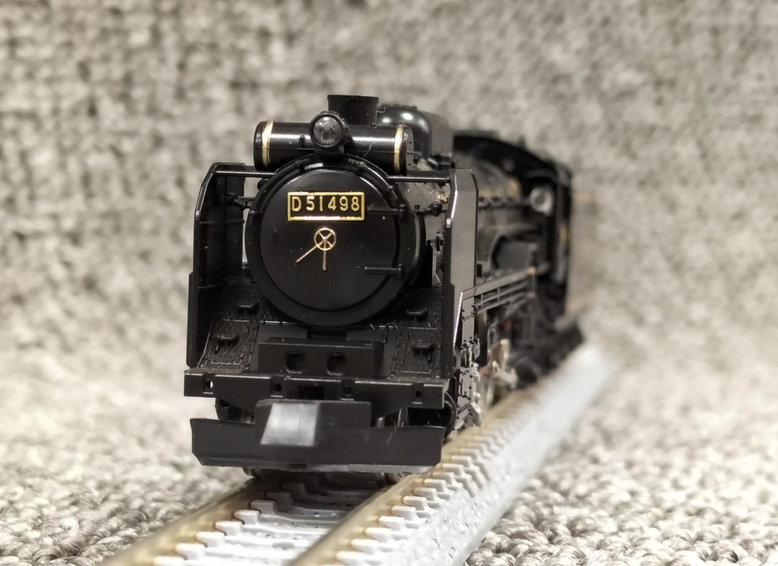KATO D51-498 Orient Express ’88 Steam Locomotive Model: 2016-2 Japan Limited