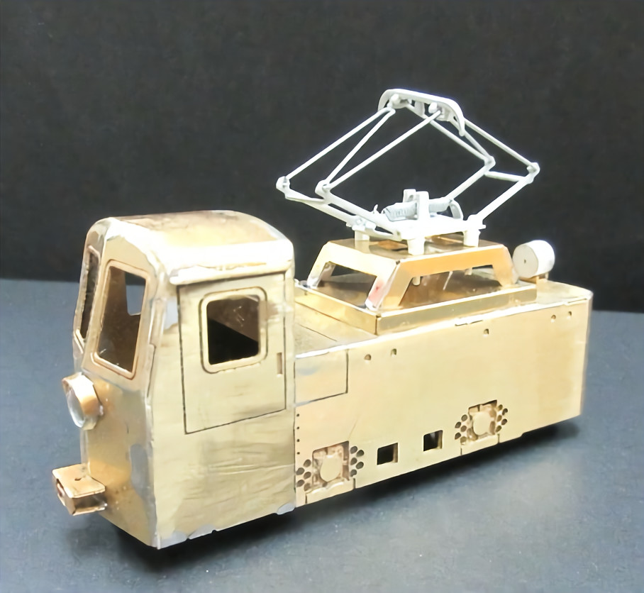 0n18 Scale Freelance Mine Electric Locomotive Kit NIB On18/9 mm P.H Narrow Gauge