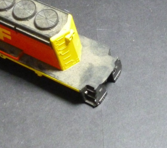 Ho Athearn Diesel locomotive shell SD40-2 SF
