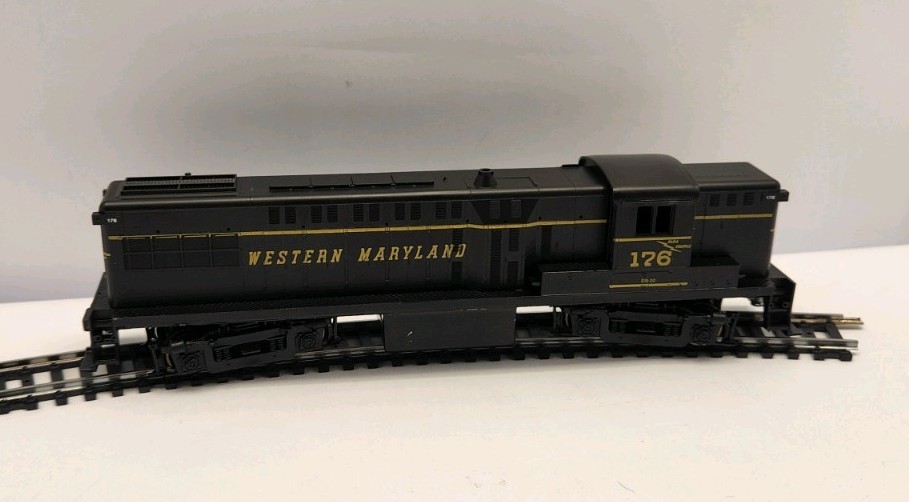 STEWART HOBBIES HO 4402 BALDWIN AS-16 WESTERN MARYLAND #176 LOCOMOTIVE NOS C75