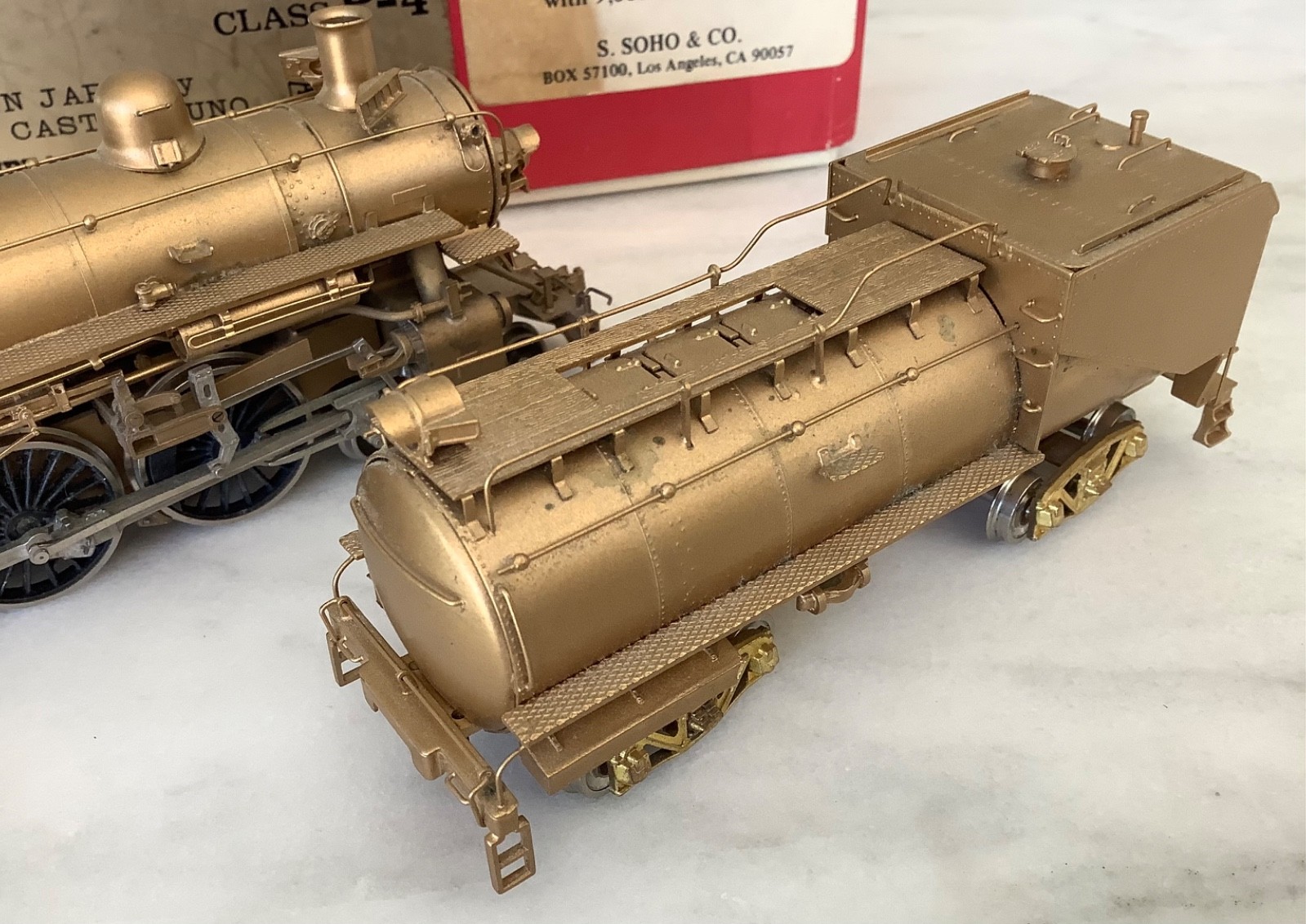 Westside Model Co. HO Brass 4-6-2 Class P-4 Southern Pacific, S. SOHO & Co. Rare