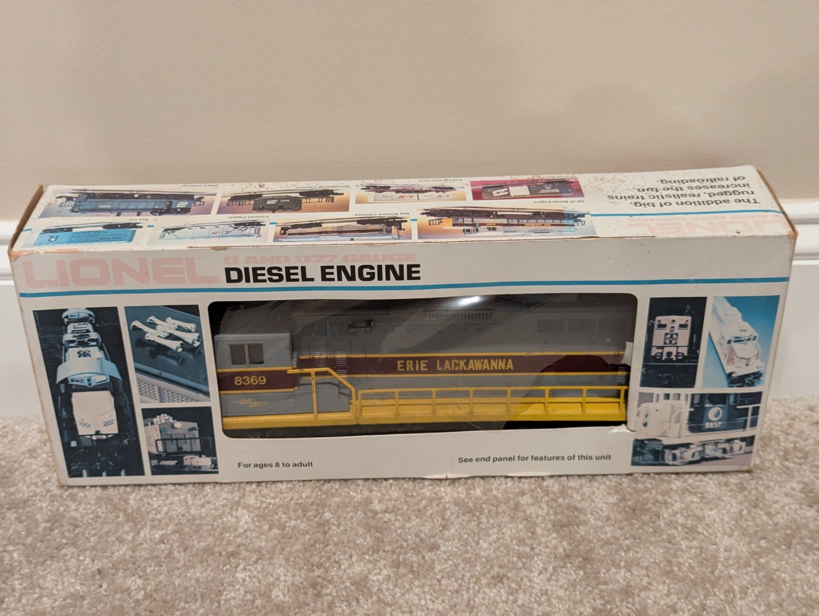 Lionel 6‑8369 Erie Lackawanna GP‑20 Diesel Locomotive – Good Condition – w/Box