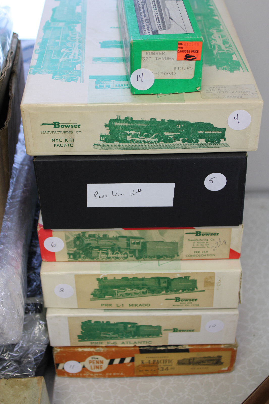 HO – Bowser / Penn Line/ Tyco Engines – Your Choice