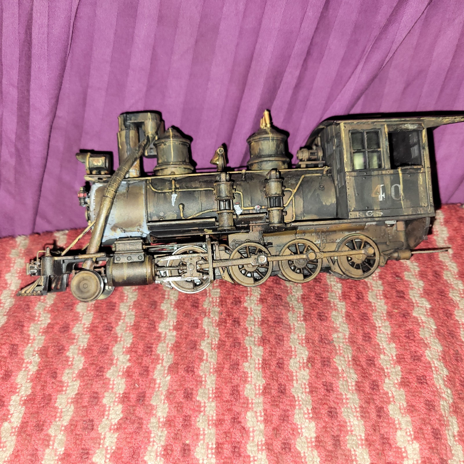 Broadway Limited Imports #904 RGS C-16 2-8-0 On30 Locomotive & Tender Rio Grande
