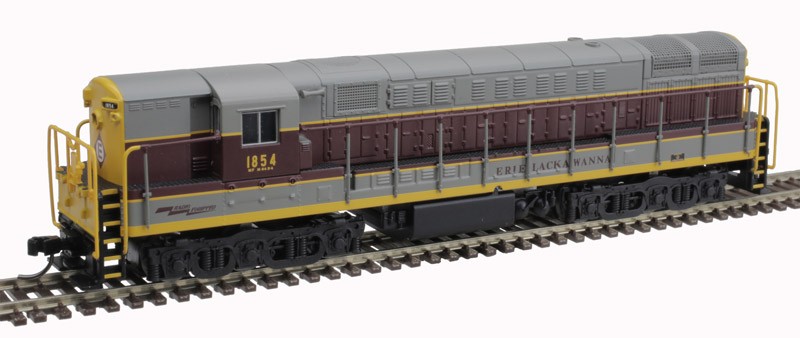 Atlas 40 005 383 N Scale Erie Lackawanna FM H24-66 Train Master Locomotive #1854