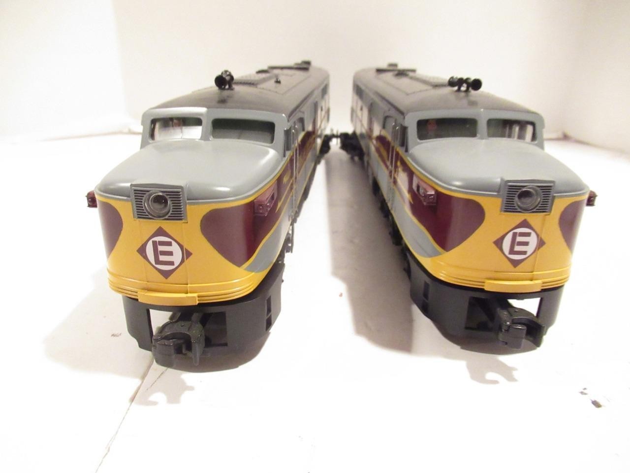 LIONEL 18116 ERIE LACKAWANNA PA A/A DIESEL SET W/2 MOTORS & RAILSOUNDS- NEW- H1B