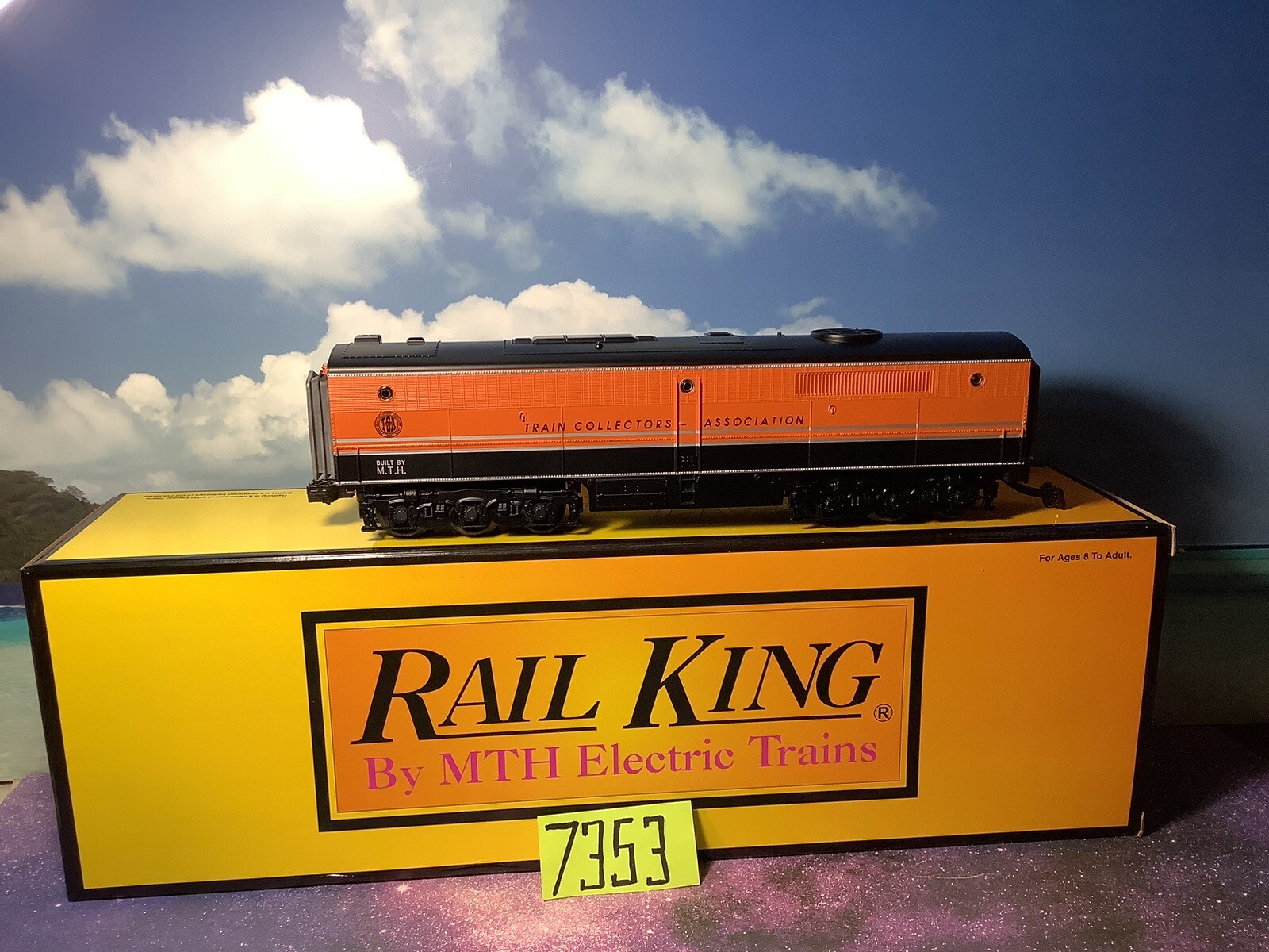 Rail King By MTH #30-2172-1 ALCO PA Diesel B Unit OB,Styrofoam,LN