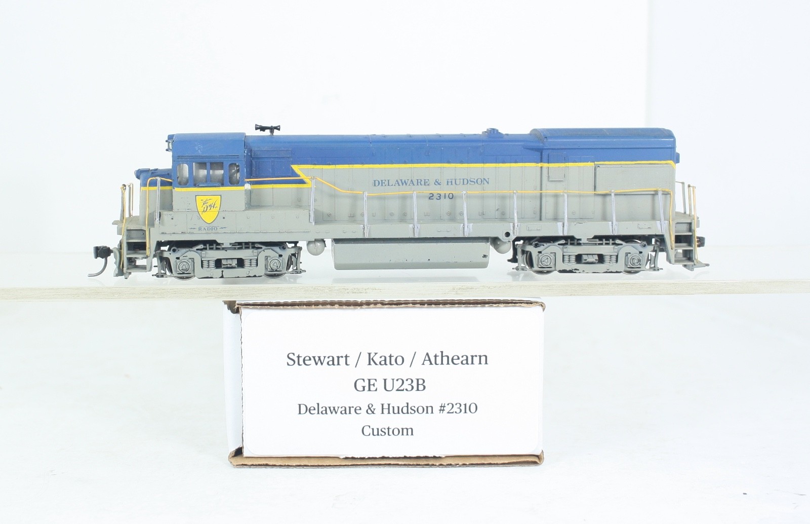 HO Scale Kato / Stewart Delaware & Hudson U23B Kitbashed Custom Diesel #2310