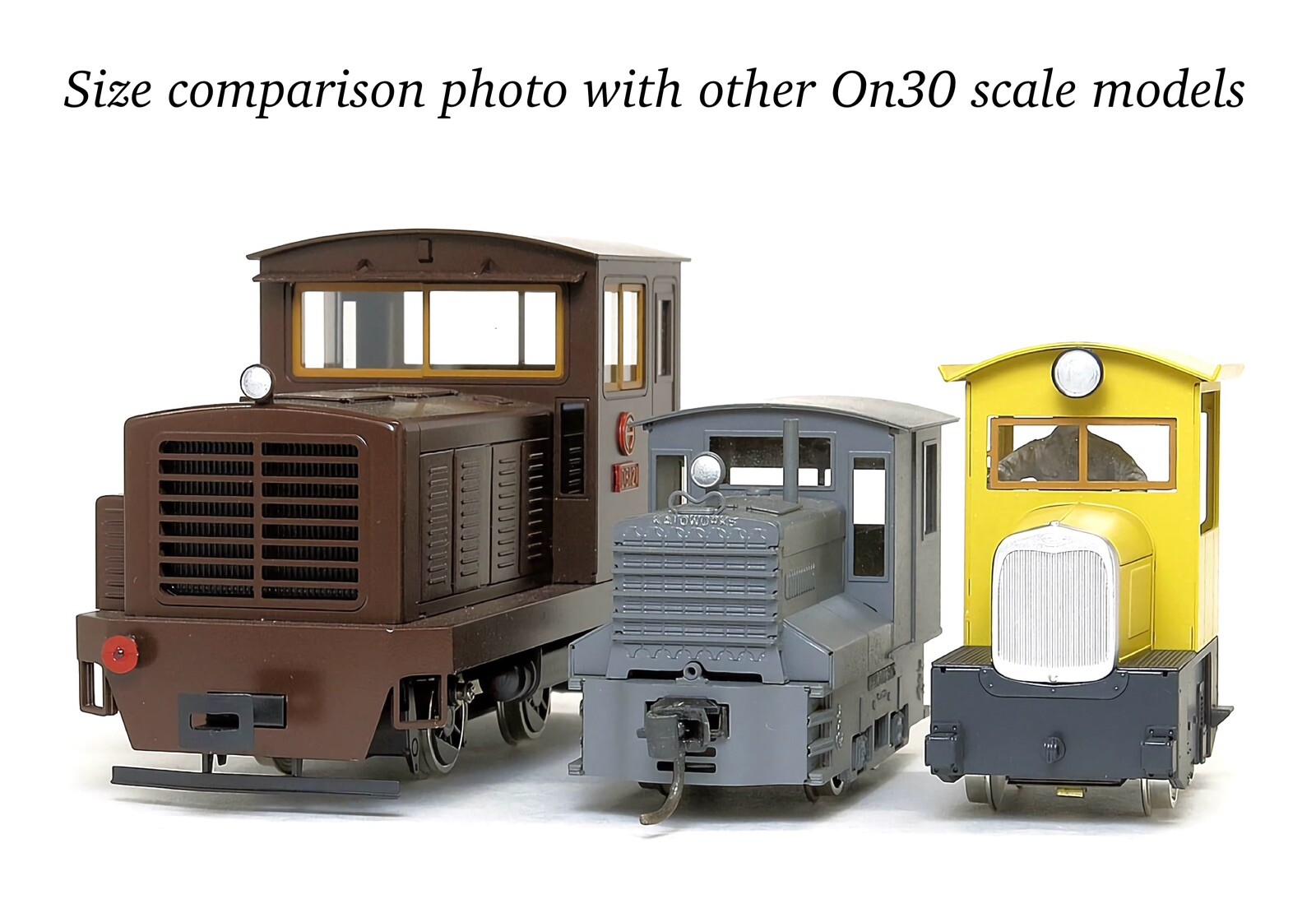 On30/Oe Scale Aru-Model Ashio Mine Ford Locomotive Kit 0e Industrial Mini Engine