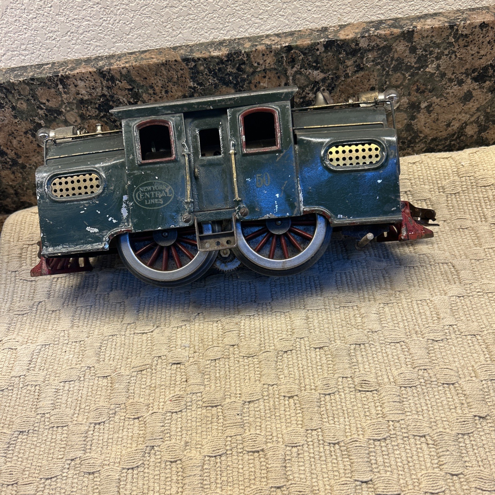 LIONEL #50 Standard Gauge Electric Locomotive Engine 1924 Green New York Central