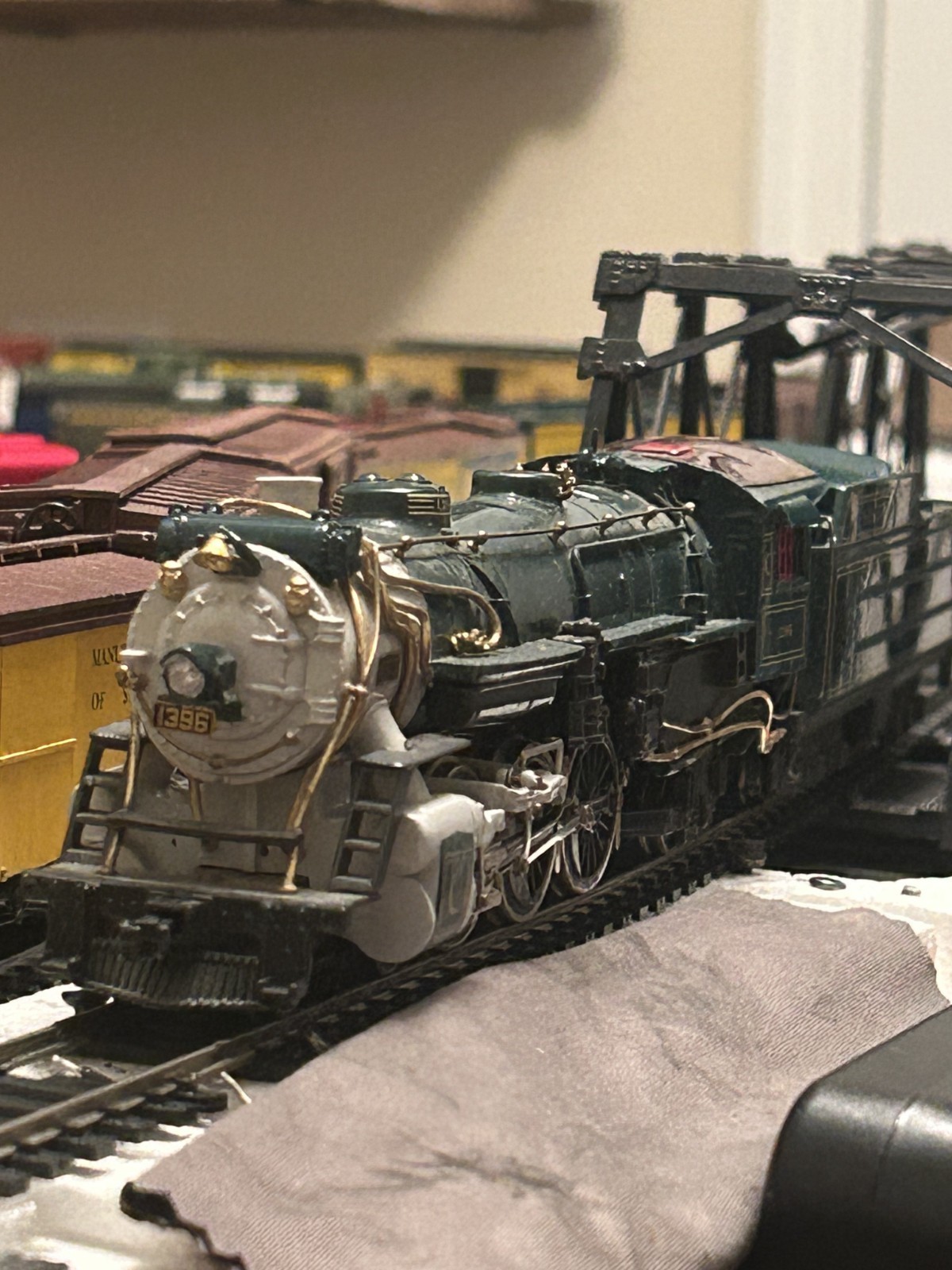 HO Southern Crescent Limited #1396 Steam Locomotive & Case Franklin Mint NIB2