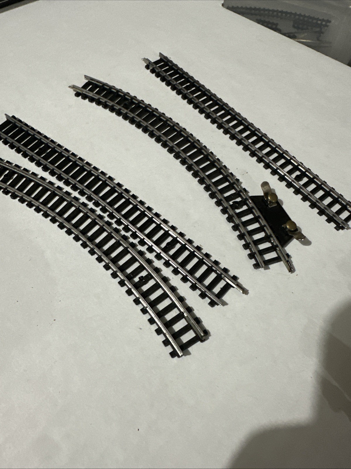 Aurora Postage Stamp Train N Scale #4859 Penn Central Locomotive Plus Lot