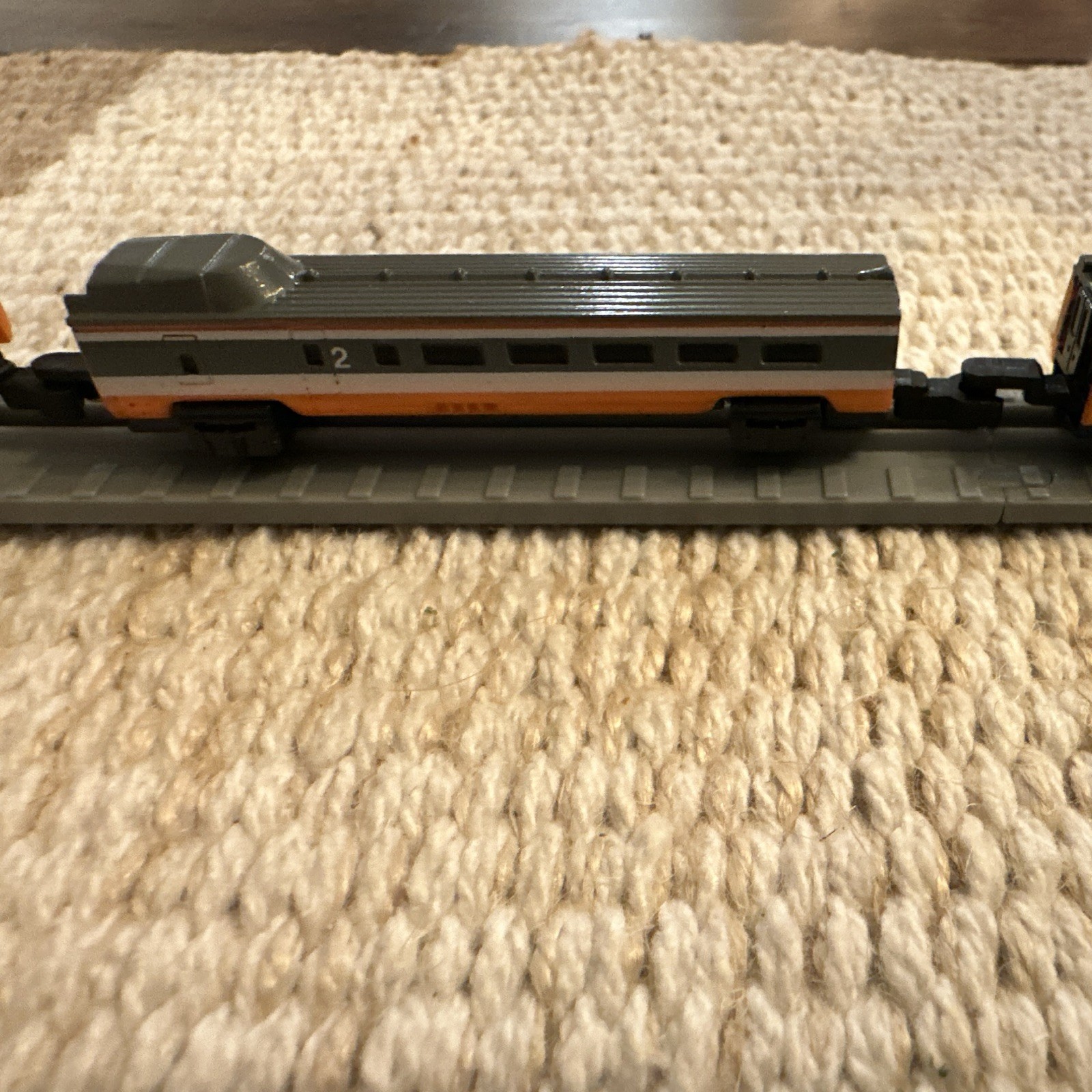 Micro Machines by Galoob, High-Speed Bullet Train with 12 piece Track.
