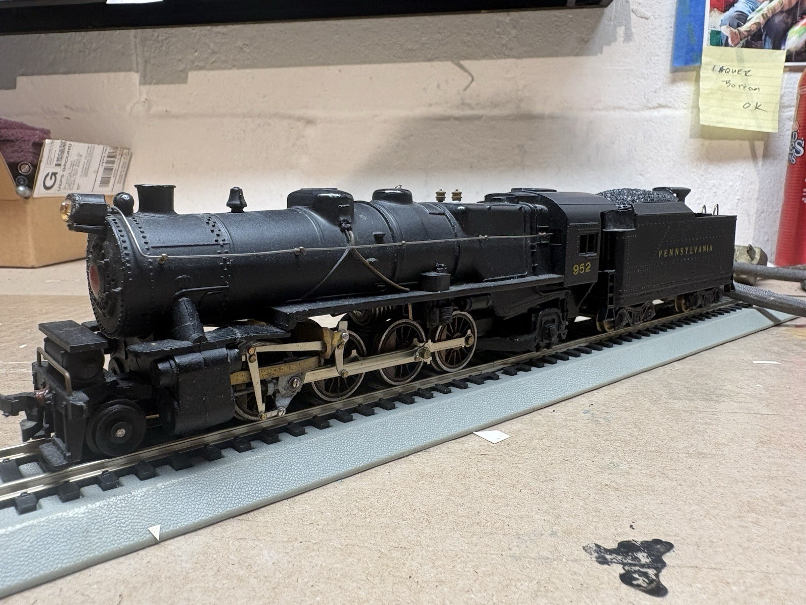 Penn Line PRR L1 2-8-2 Mikado Steam Locomotive