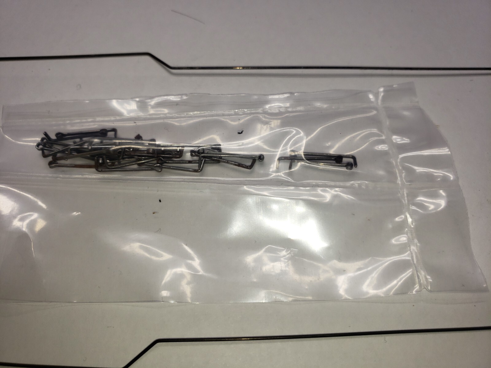 U28C AS IS INCOMPLETE HANDRAILS STANCHIONS SET HO Athearn GE U28C ,U30C, U33C
