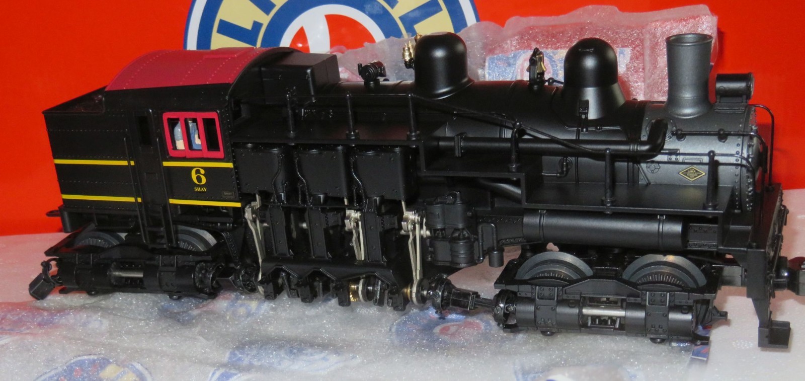 LIONEL 84239 Western Maryland Legacy 3 Truck Shay #6 – NEW -NR