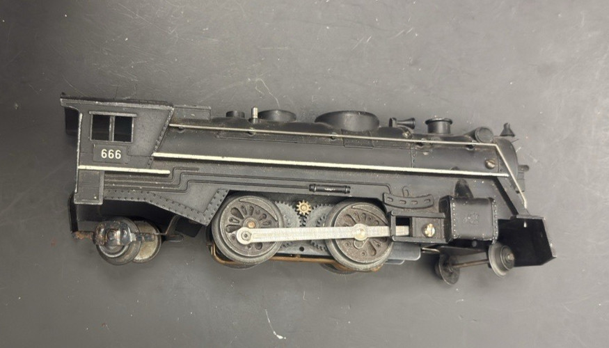 Marx #666 Steam Locomotive Not Tested (6)