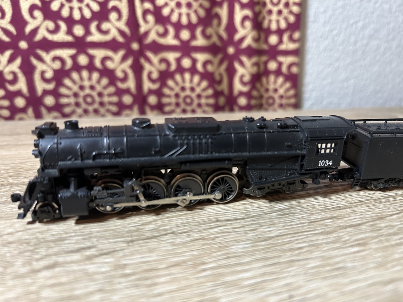 Con-Cor Rivarossi N Scale Steam Locomotive and Tender, Union Pacific
