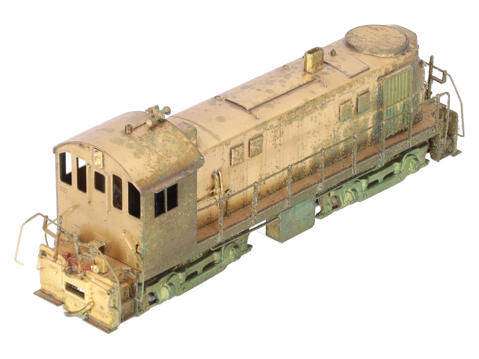 Alco Models D-112N HO BRASS N&W DL-440T6 Diesel Engine/Box