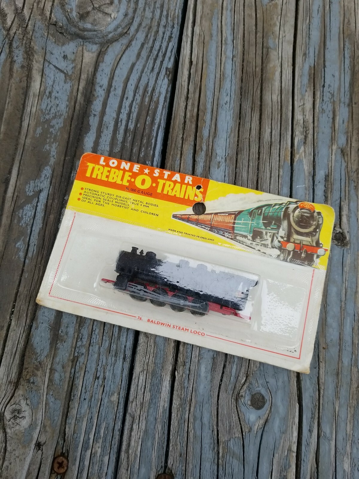 Lone Star Treble-O-Trains 76. Baldwin Steam Locomotive