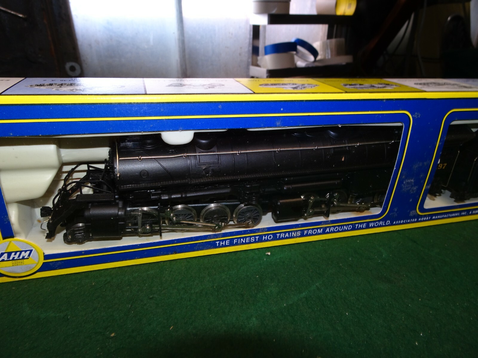 AHM 5092-C 5092-C HO Scale URSA Mallet 2-8-8-2 Steam Locomotive EX