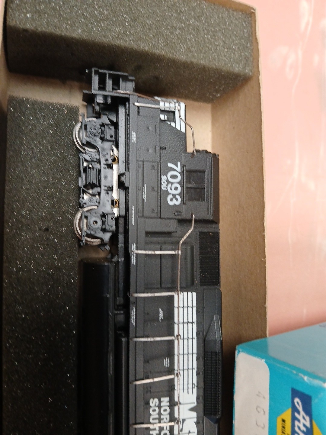 ATHEARN HO 4630 GP50 POWERED Locomotive NORFOLK SOUTHERN 7093 Tested NOS READ