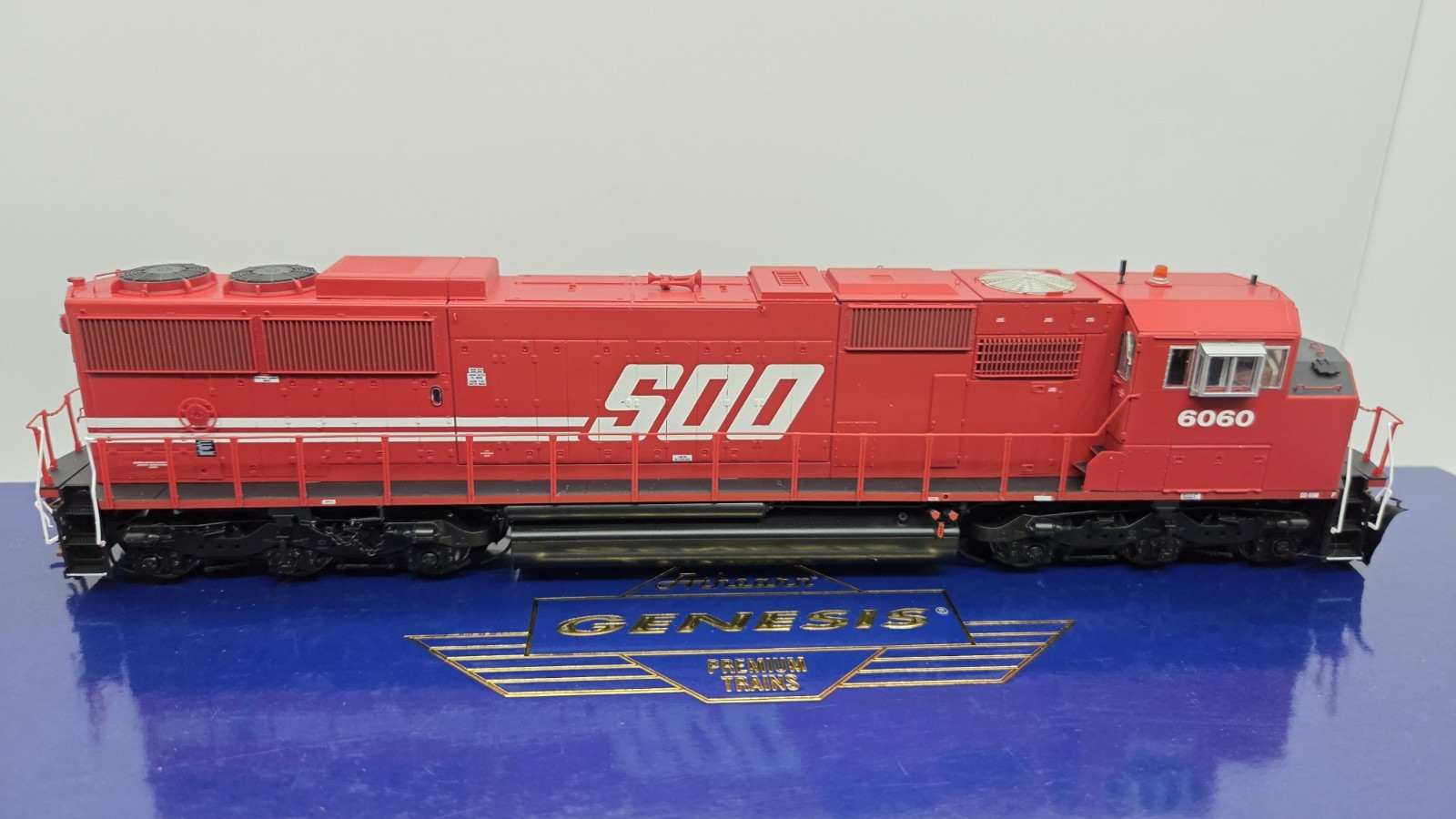 Athearn Genesis #G75622 Soo Line #6060 SD60M DCC w/ Tsunami 2 Sound NIB HO Scale