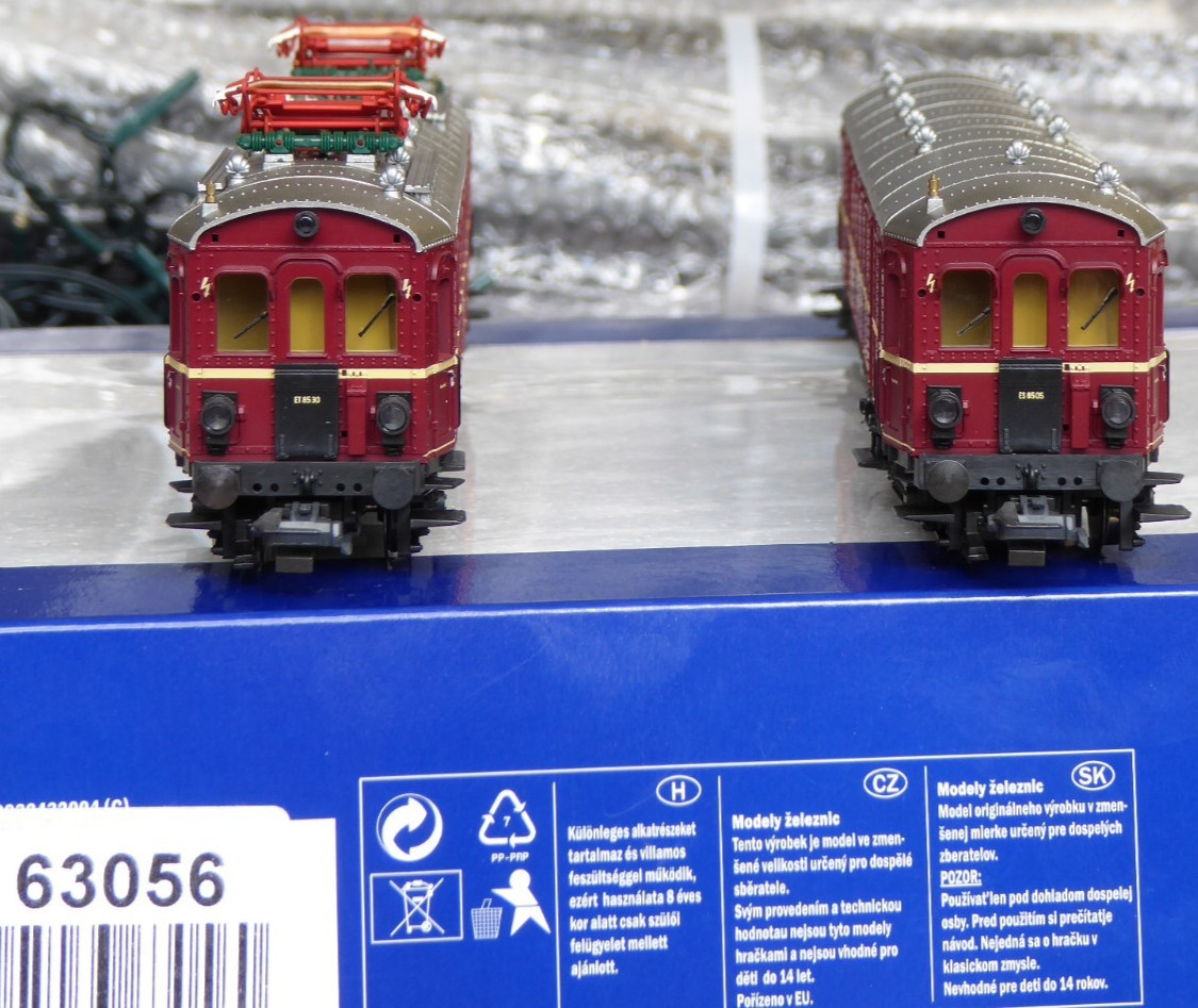 Roco 63056 H0 Altbau-Elektro-Triebwagen Et 85 30 DB Epoch 3 Lok with Dss Rarity