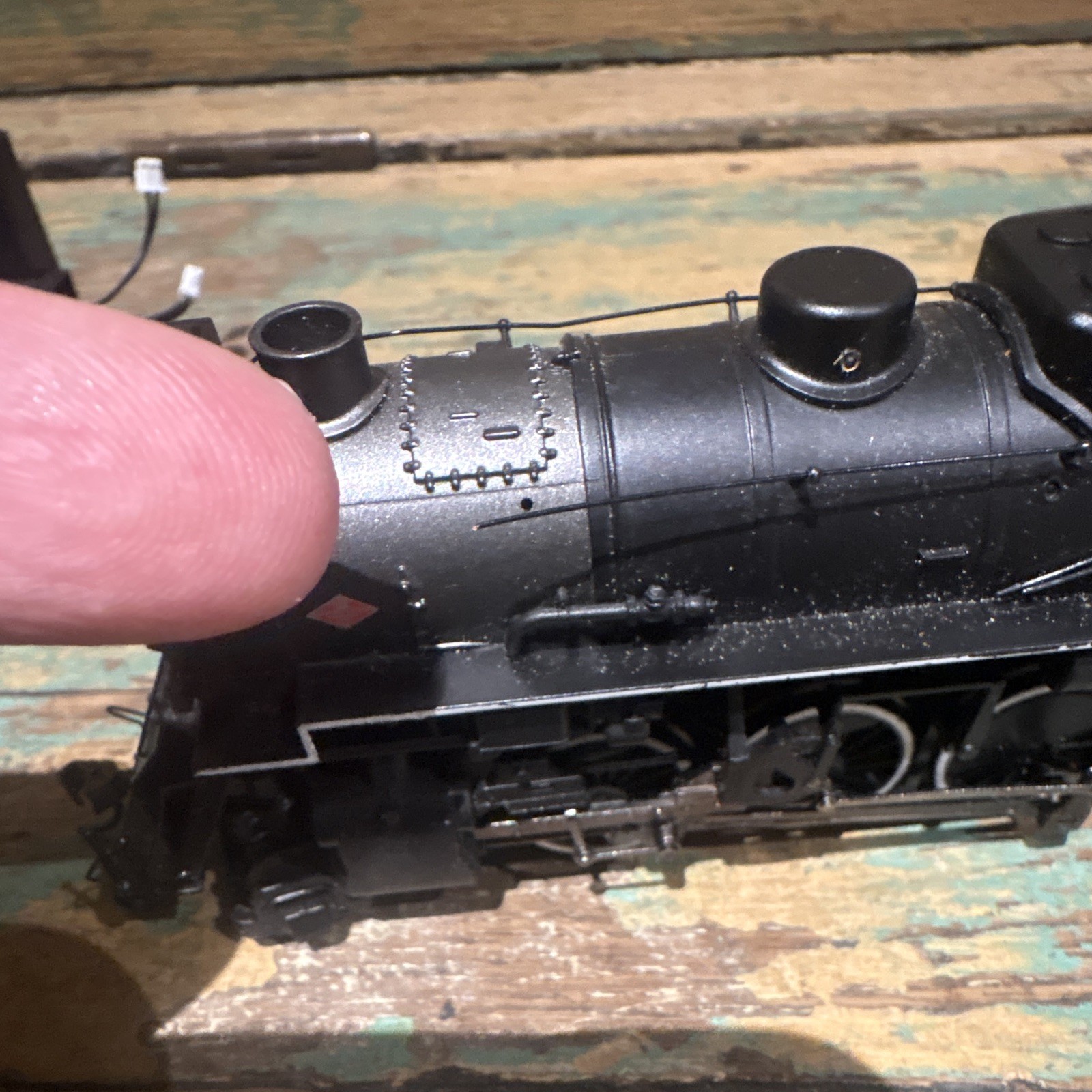 Working Pere Marquette Bachmann 1225 HO 2-8-4 Steam Locomotive w Tender DC