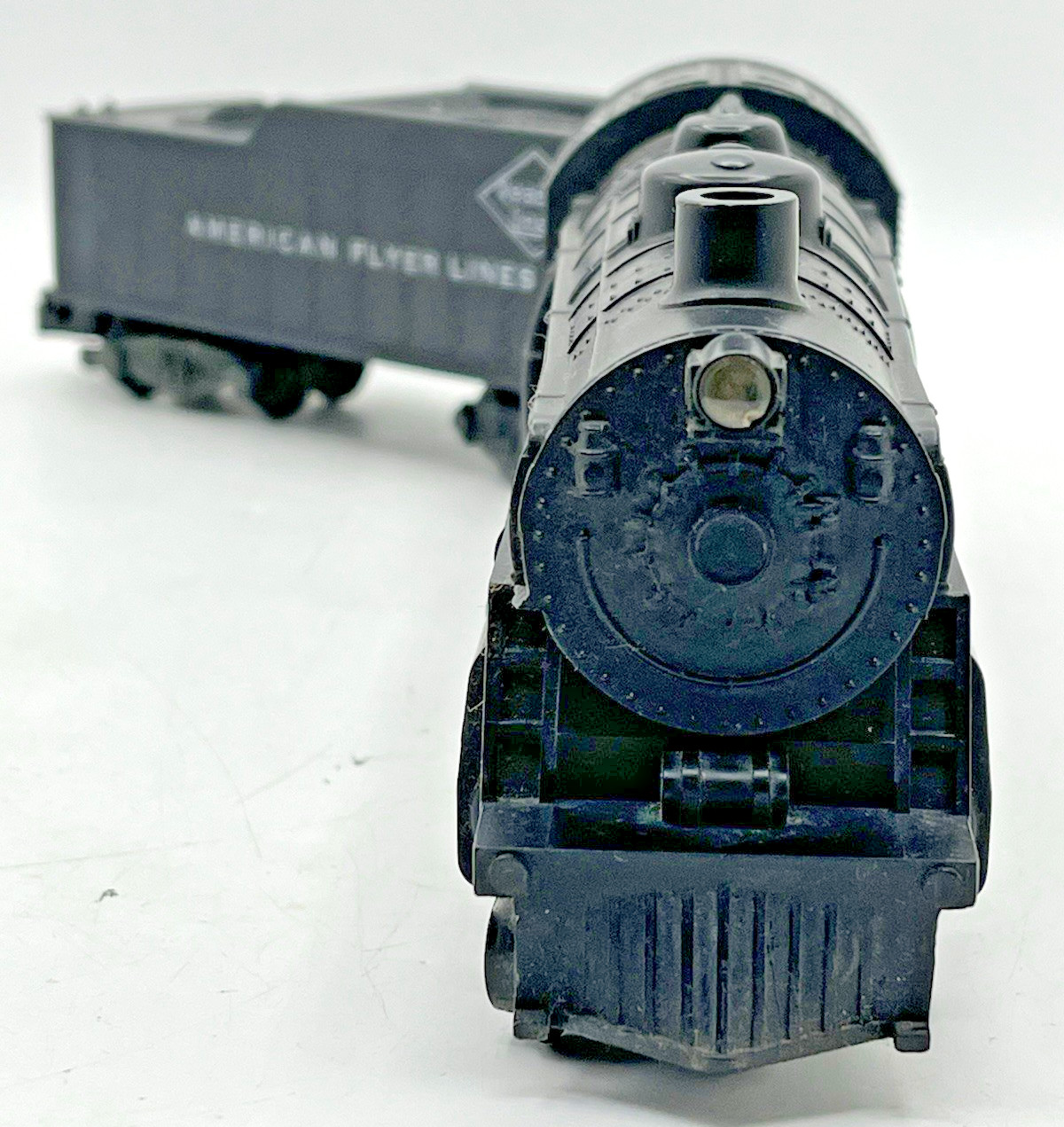 Gilbert American Flyer S Gauge #307 Atlantic Locomotive & Tender – 1954-57 EXC