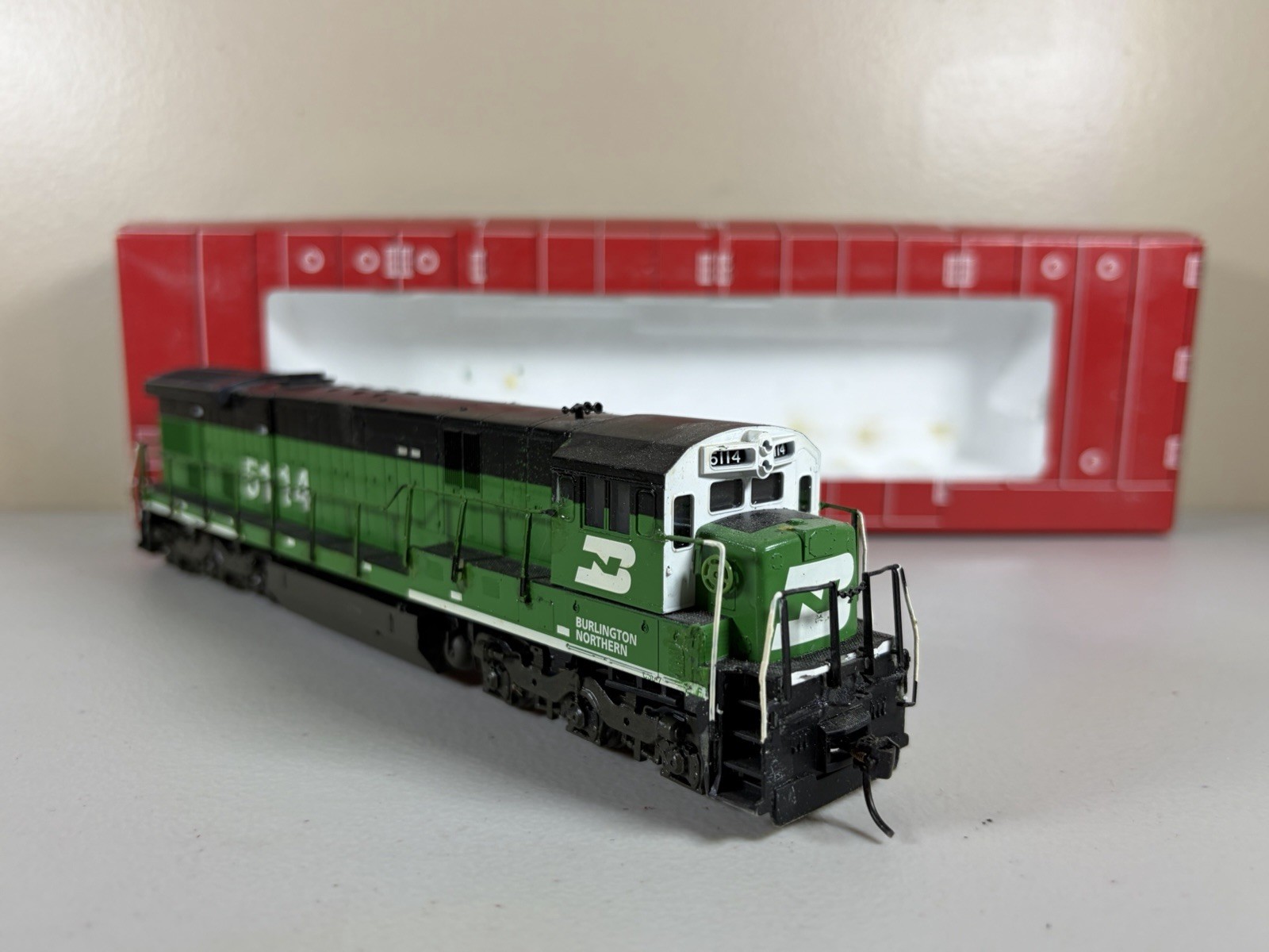 HO Atlas Burlington Northern C30-7 #5114