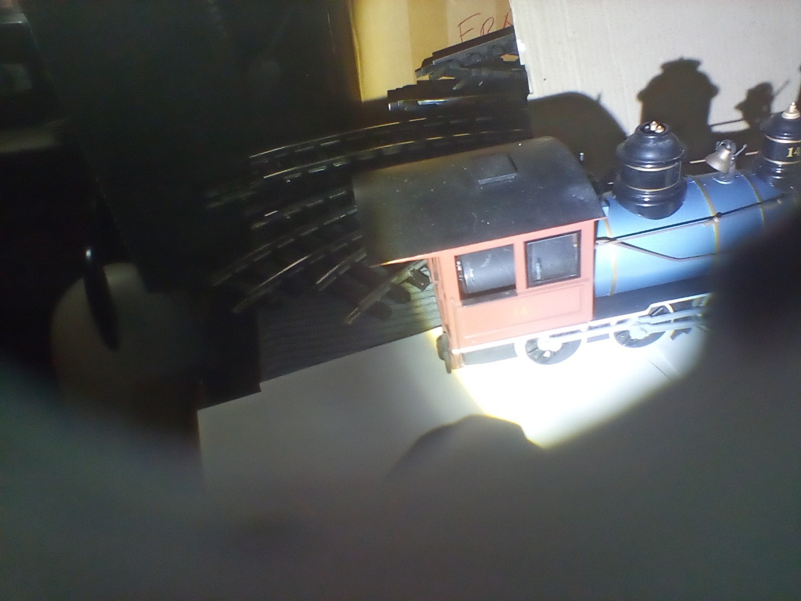 ꙮ Bachmann G Big Hauler D&RG #12 4-6-0 Steam Engine Item 8 254 with tender.