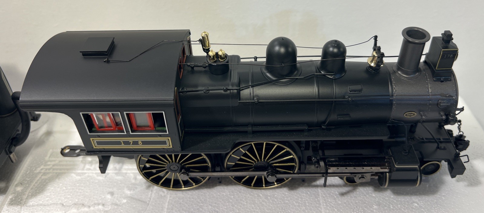 MTH 20-3156-1 O Gauge Pennsylvania #178 4-4-0 3 Rail Steam Engine W/ Proto Sound