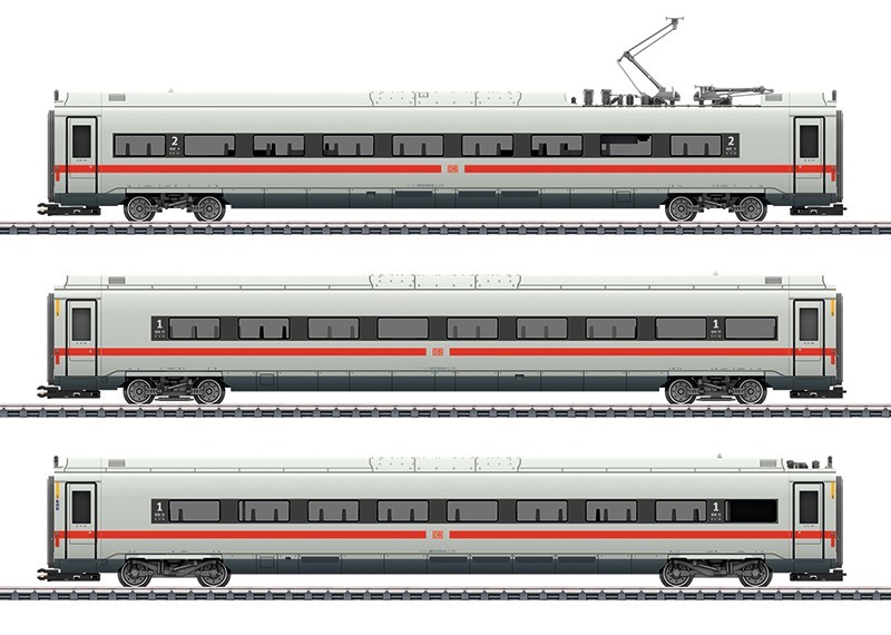 Märklin H0 43724 Supplement Car Set For ICE 4, Original Packaging
