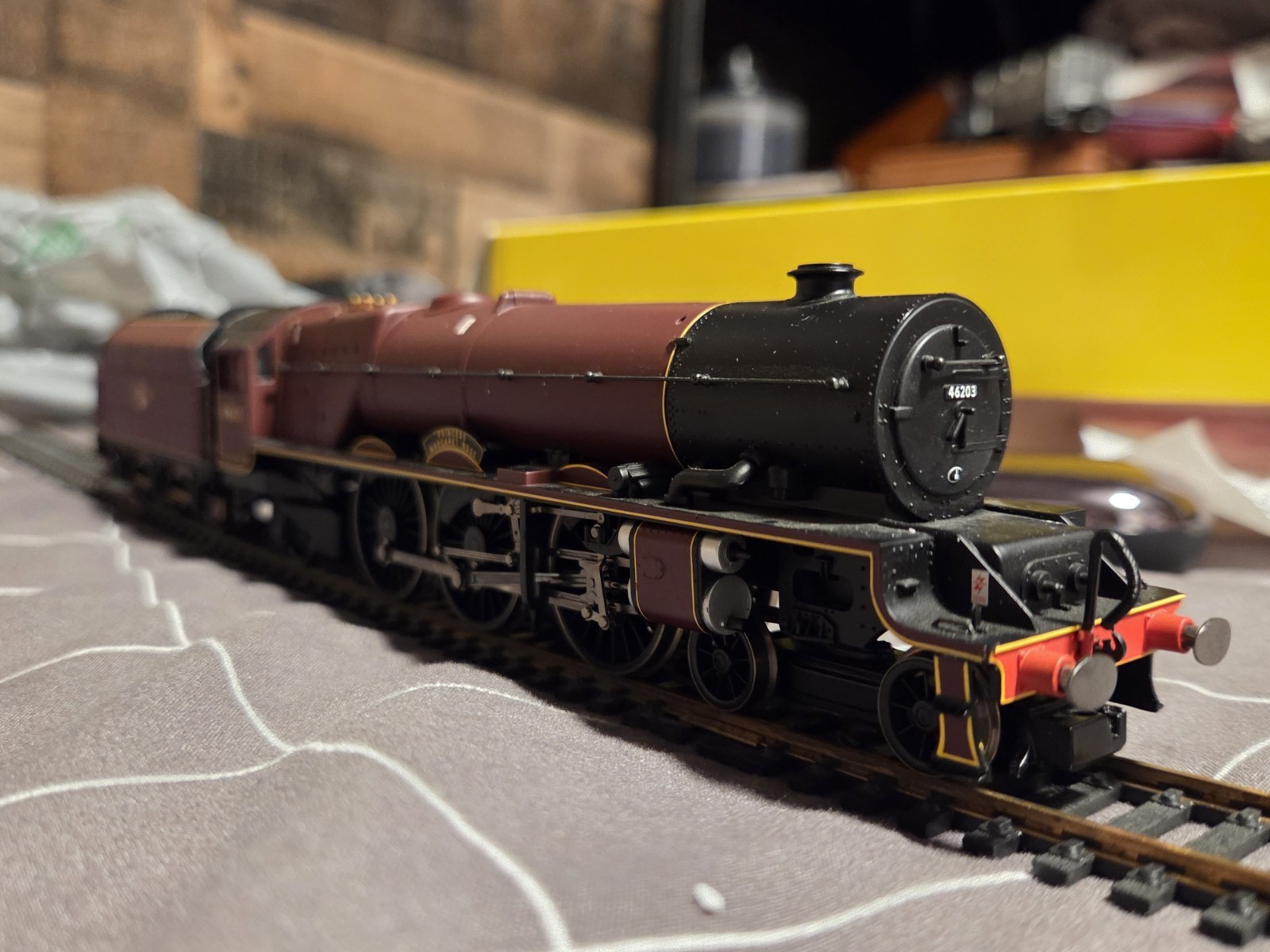 Hornby Princess Margaret Rose 46203 4-6-2 Steam Locomotive WORKS