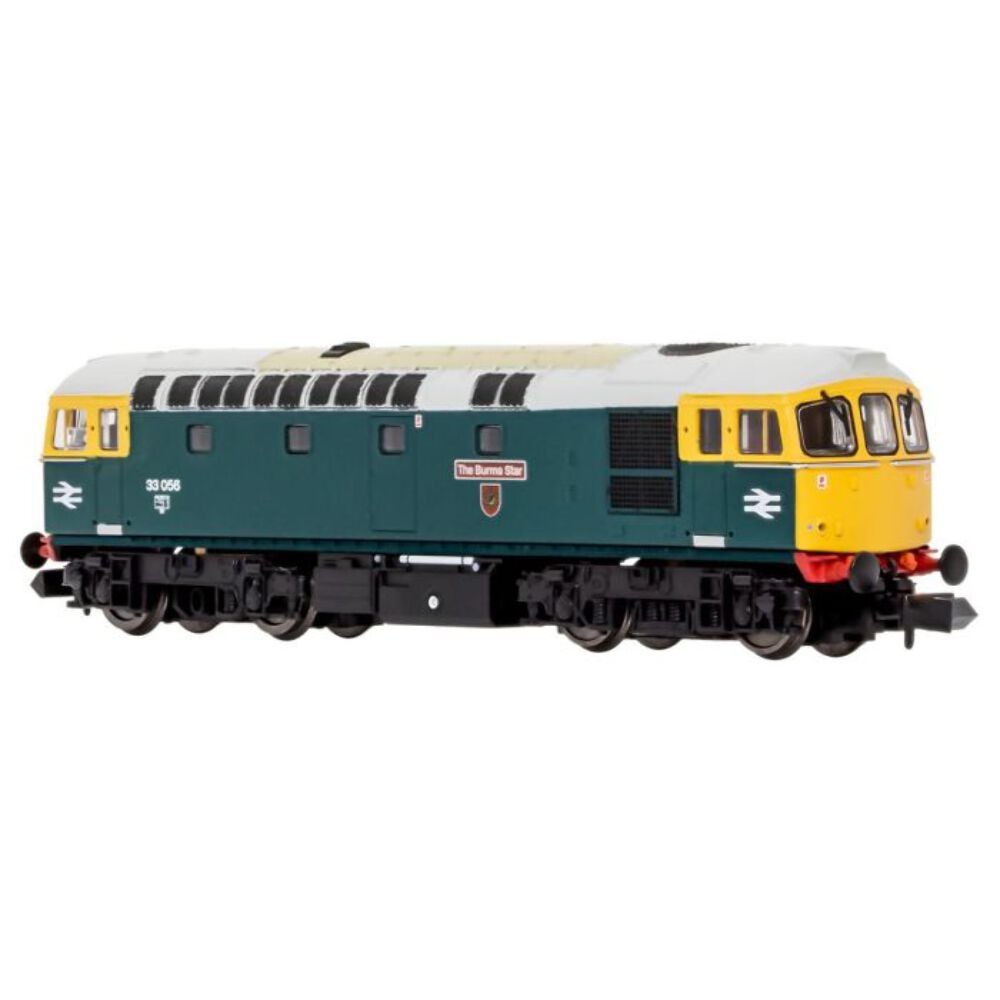 Dapol 2D-001-011D N Gauge Class 33 056 ‘The Burma Star’ BR Blue FYE (DCC-Fitted)