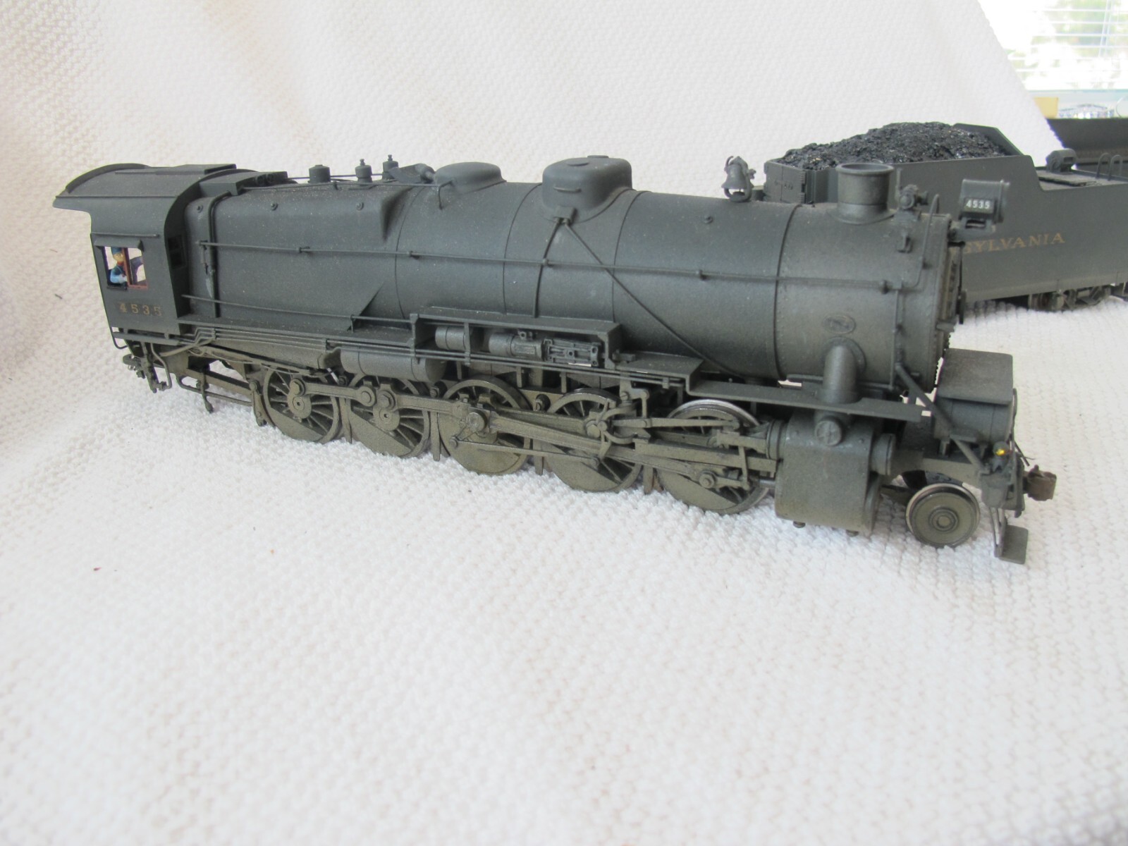 Vtg Original O Scale 2 Rail KTM US Hobbies Pennsy 2-10-0 I-1sa #4535 w/ Box