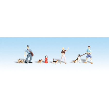 Woodland Scenics HO People & Pets WOOA1827 HO Figures