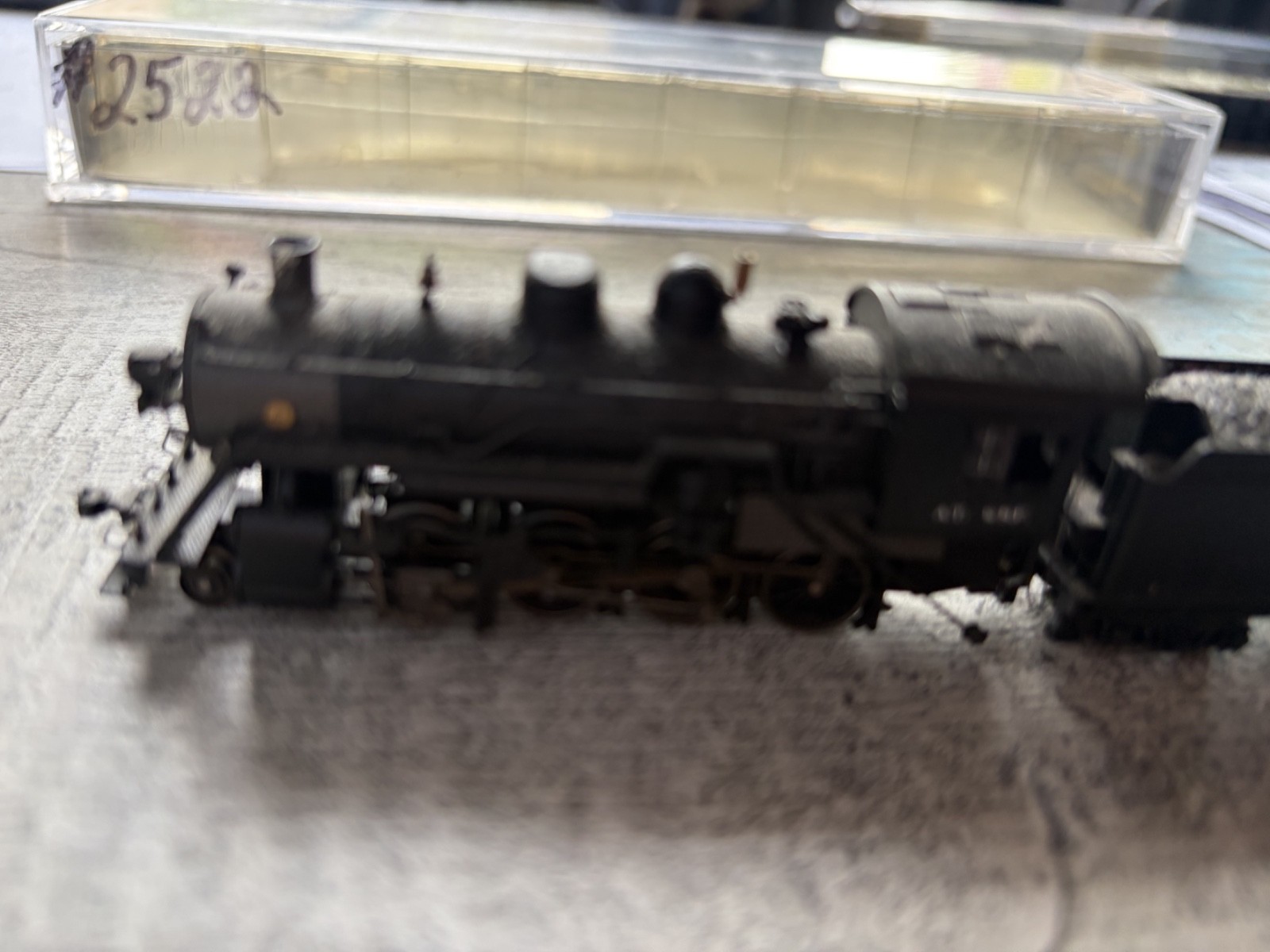 Bachmann Spectrum N Scale 2-8-0 Steam Locomotive & Tender SAL #2522 Untested